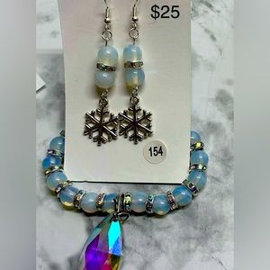 Opalite jewelry set